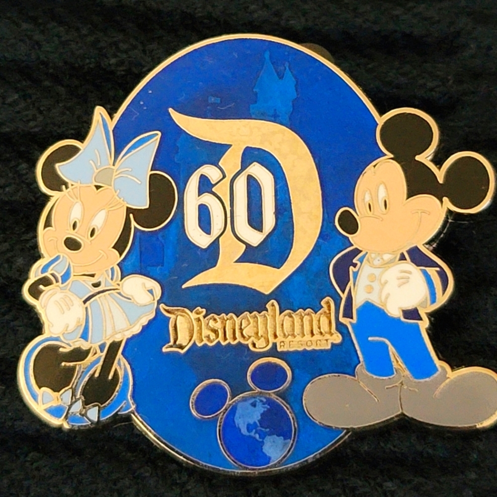 Disneyland 60th Anniversary DVC Trading Pin